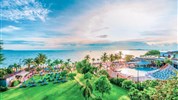 Bangkok a pláže v Pattaya - Pláž a areál hotelu v Pattaye