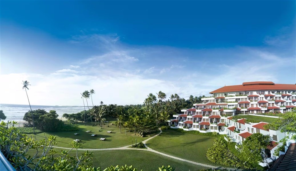 Taj Bentota Resort and Spa - Pohled na areál hotelu