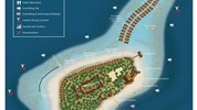 Hurawalhi Island Resort - Mapa rezortu