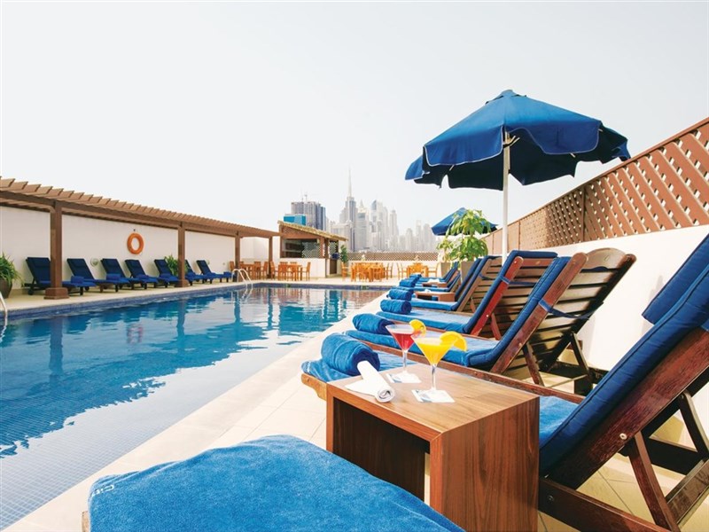 Citymax Hotel Bur Dubai - EXTERIÉR - Pohled na bazén