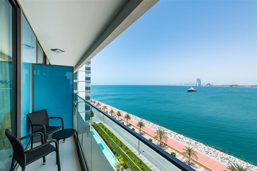 Aloft Palm Jumeirah - (Interiér) - Výhled z pokoje