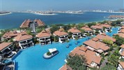 Anantara The Palm Dubai Resort - EXTERIÉR - Pohled na lagunu a vilky