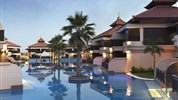 Anantara The Palm Dubai Resort - EXTERIÉR - Pohled na večerní rezort