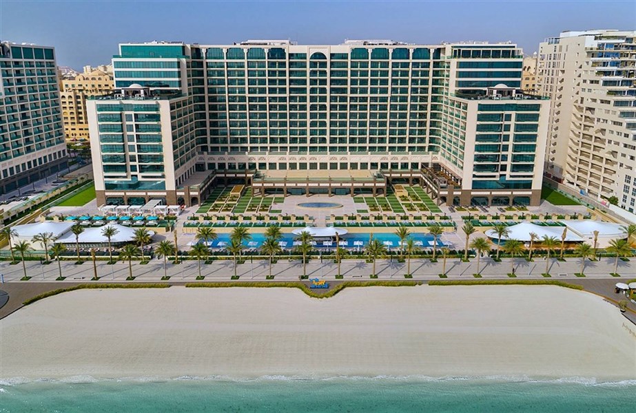 Hilton Dubai Palm Jumeirah - (Exteriér) - Pohled na hotel