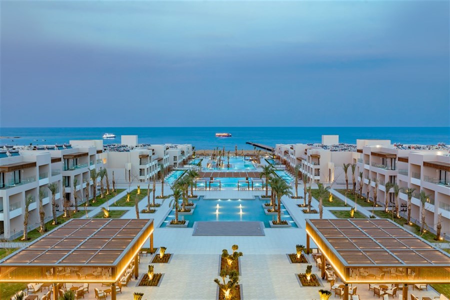 JAZ Elite Amara - Celkový pohled na areál hotelu